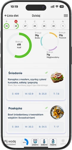 dietetyk - aplikacja mobilna dla pacjentów